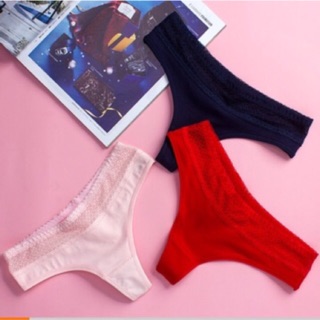 Combo 5 Quần lọt khe cotton lưng ren cao cấp