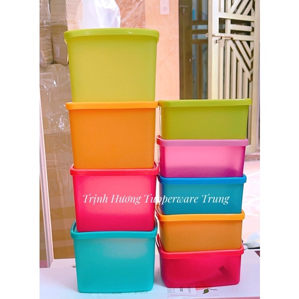 Bộ hộp ngăn mát TUPPERWARE 5 hộp nhỏ XẢ KHO