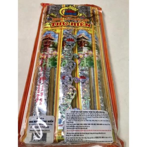 Hương trầm thảo mộc Thu Hiền cao cấp 38cm, đậu tàn trắng