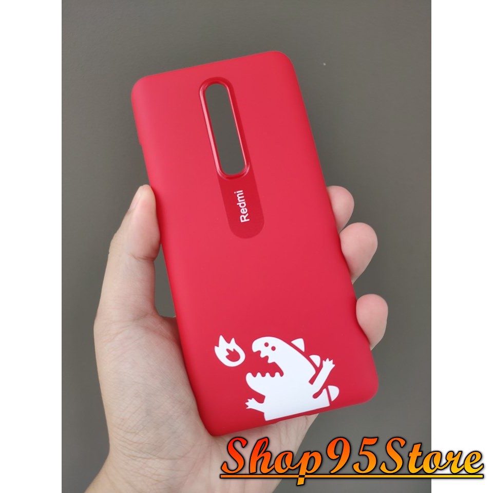 Ốp chống bẩn cao cấp logo khủng long Redmi K40 / K40 pro / F3 K30 K20 / k20 pro K30 pro / k30 ultra