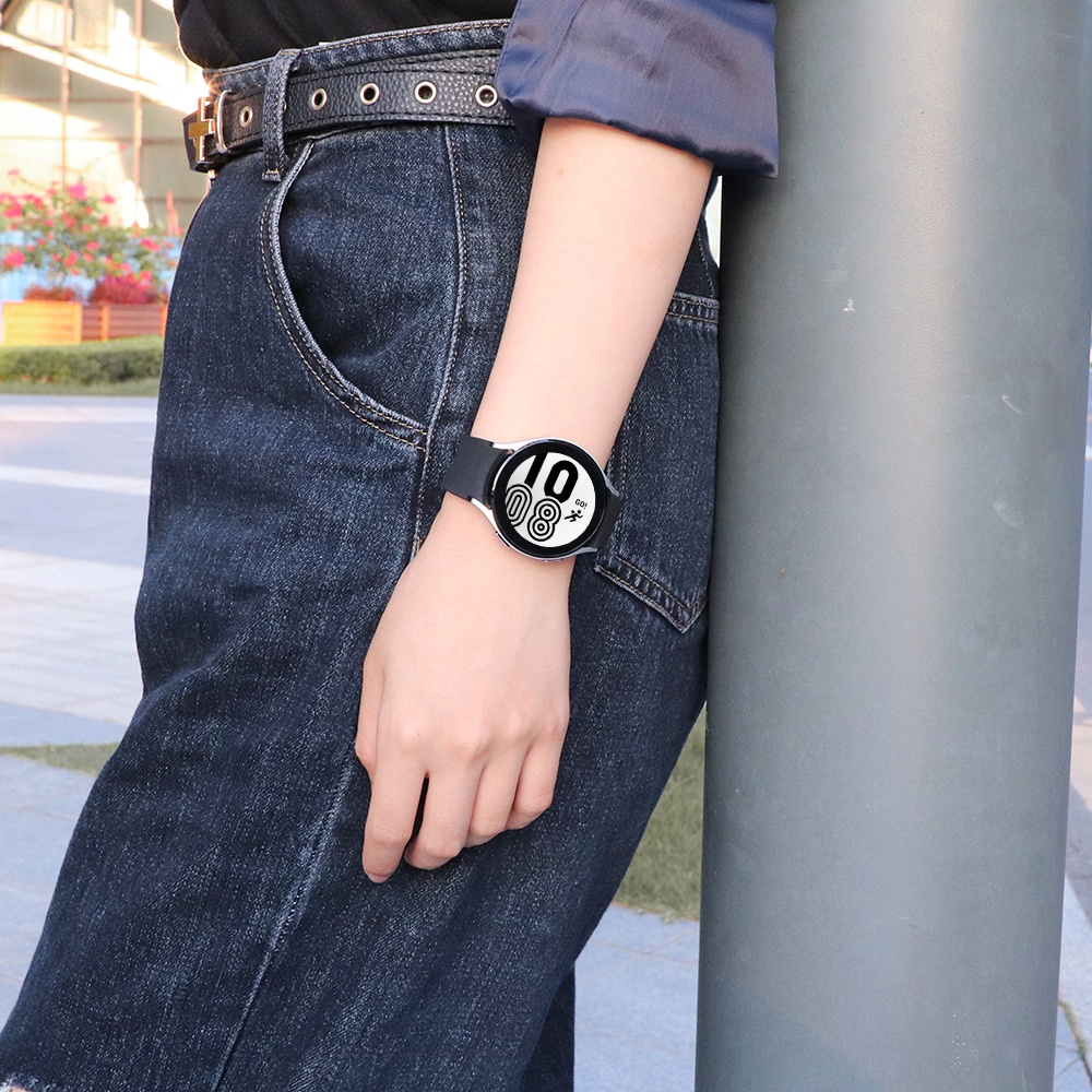 Dây Silicone Thay Thế Cho ĐồNg Hồ Samsung galaxy Watch 4 40mm 44mm / Watch 4 Classic 46mm 42mm