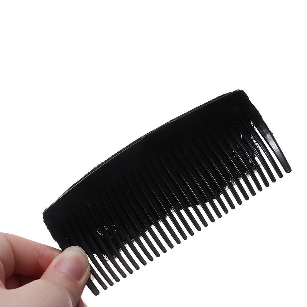 EUTUS Set 1 / 3 Kẹp Tóc Giả Bằng Sợi Tổng Hợp Vô Hình Nhiều Màu Sắc