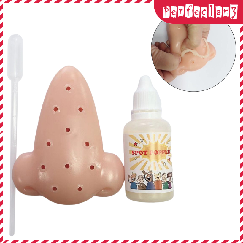 💕Thássia Sport Store💕Squeeze Acne Funny Toys Popper Remover Refillable Pimples Toys
