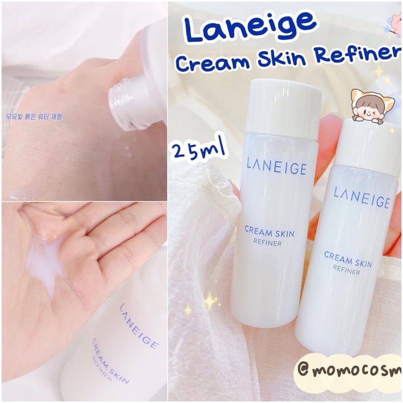 Nước hoa hồng Laneige Cream Skin Refiner 25ml