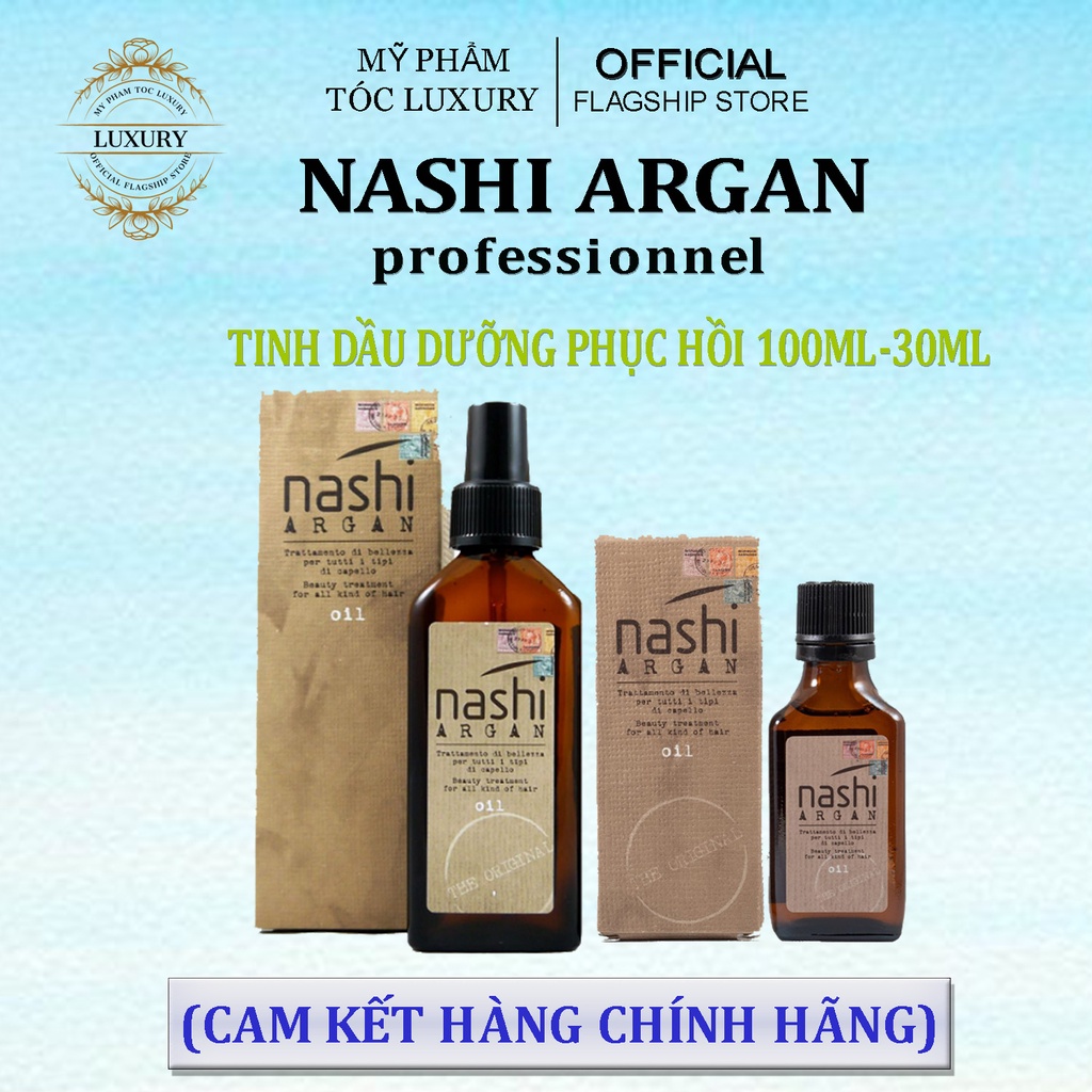Tinh dầu dưỡng tóc Nashi Argan 100ml-30ml