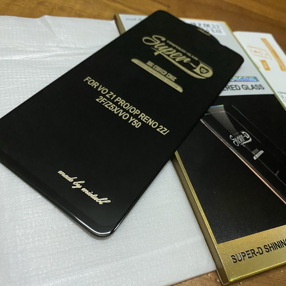Kính cường lực Oppo Reno 2F 3 4 5 6 6Z 7 7Z 8 8Z Pro 5G F9 F11 Pro F15 F19 K3 Super D Full viền Đen