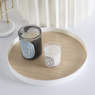 Khay Tròn Đựng Nến Và Đèn Đốt Nến Chia.kandles