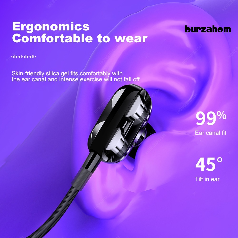 Tai Nghe Nhét Tai Có Dây 3.5mm Kèm Mic Cho Điện Thoại