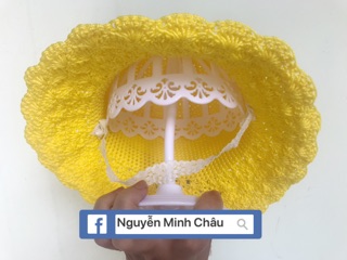 Mũ vành handmade cho bé