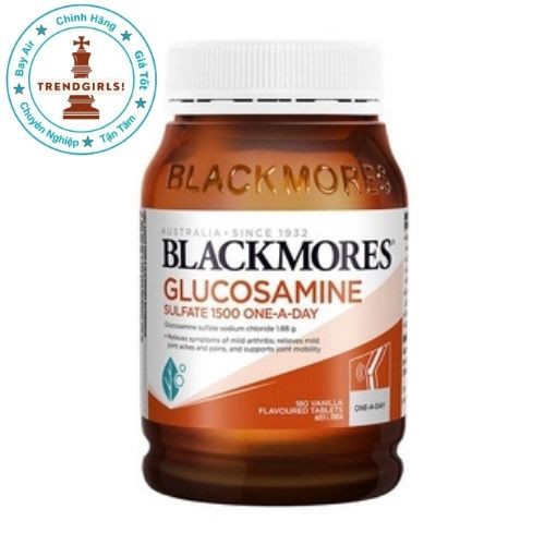 Viên uống xương khớp Blackmores Glucosamine Sulfate 1500, Úc (180 viên) giúp giảm đau sưng khớp, tái tạo sụn khớp