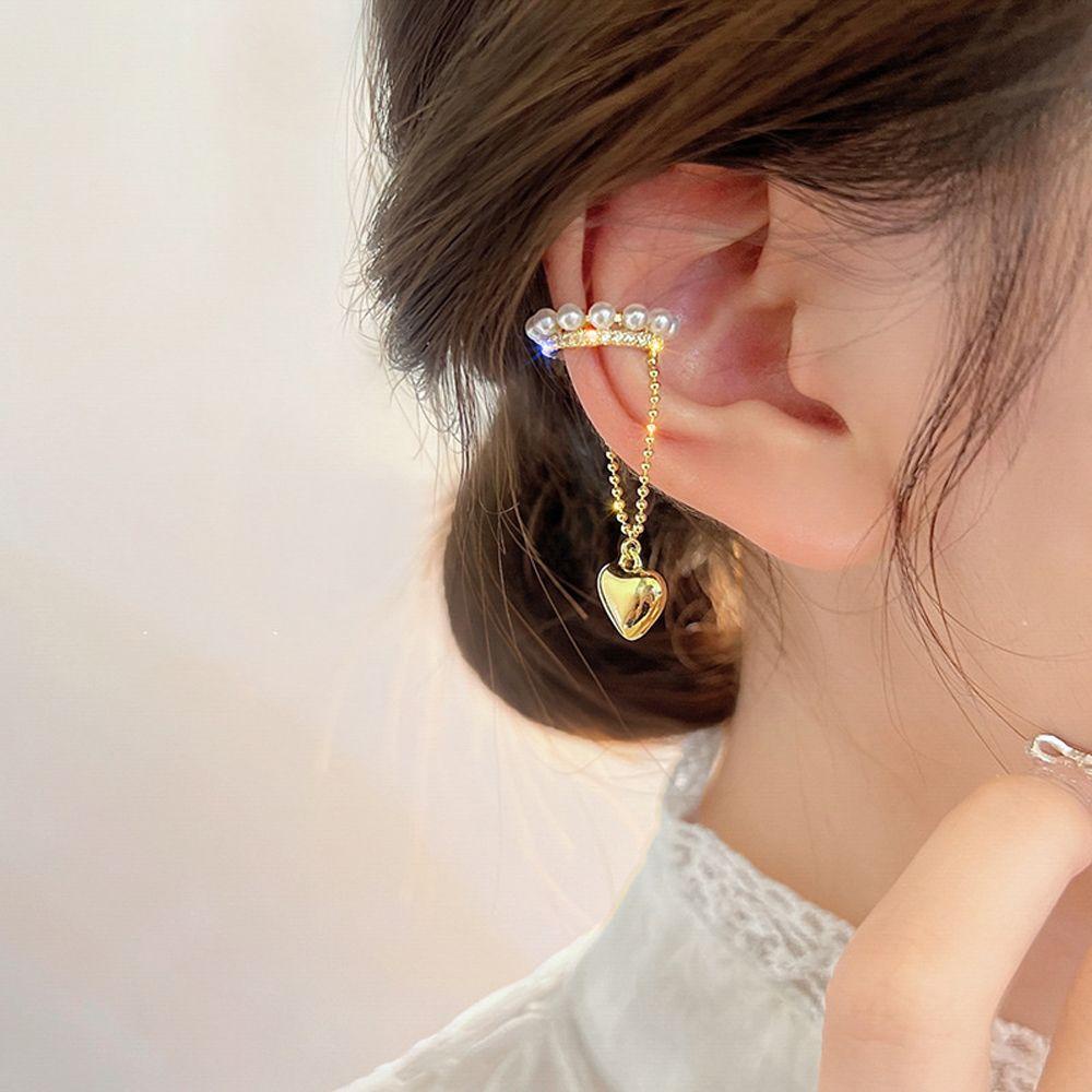Khuyên Kẹp Vành Tai Hình Trái Tim Xinh Xắn Cho Nữ MXMUSTY