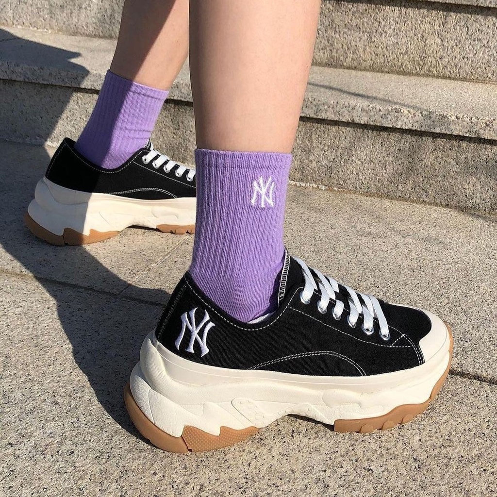 Giày thể thao sneaker mlb chunky low mlb độn đế mẫu mới cổ thấp bản cao cấp nam nữ+freeship