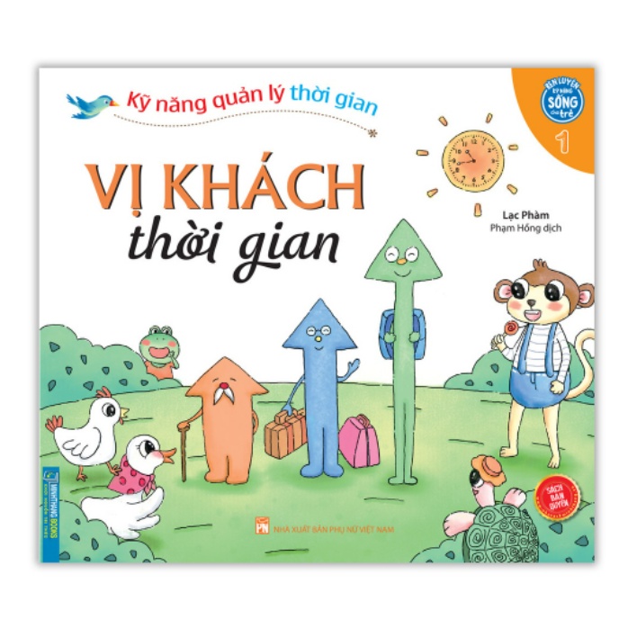 Sách - Kỹ năng quản lý thời gian - Vị khách thời gian (quyển 1)