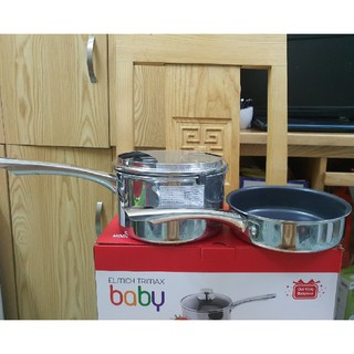 Bộ chảo, quánh tý hon Elmich Trimax 16cm