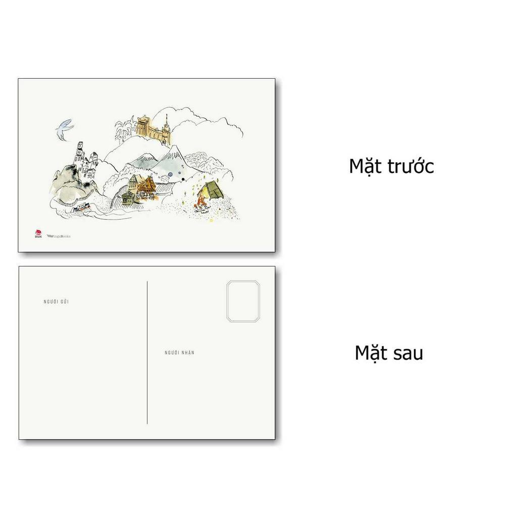 Sách Trăng Mật Với Bản Thân - Bí Kíp Du Lịch Một Mình - Tặng Kèm Postcard