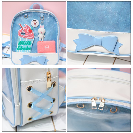 [TẶNG KIM BĂNG LỖ TREO MÓC KHÓA] ITABAG NƠ