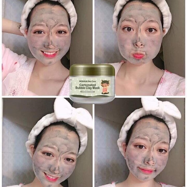 MẶY NẠ THẢI ĐỘC BÌ HEO CARBONATED BUBBLE CLAY MASK