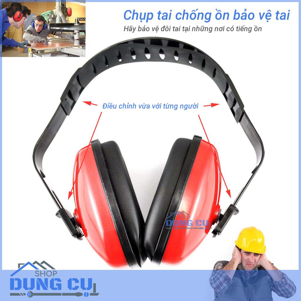 Chụp bịt tai chống ồn bảo vệ tai chuyên dụng