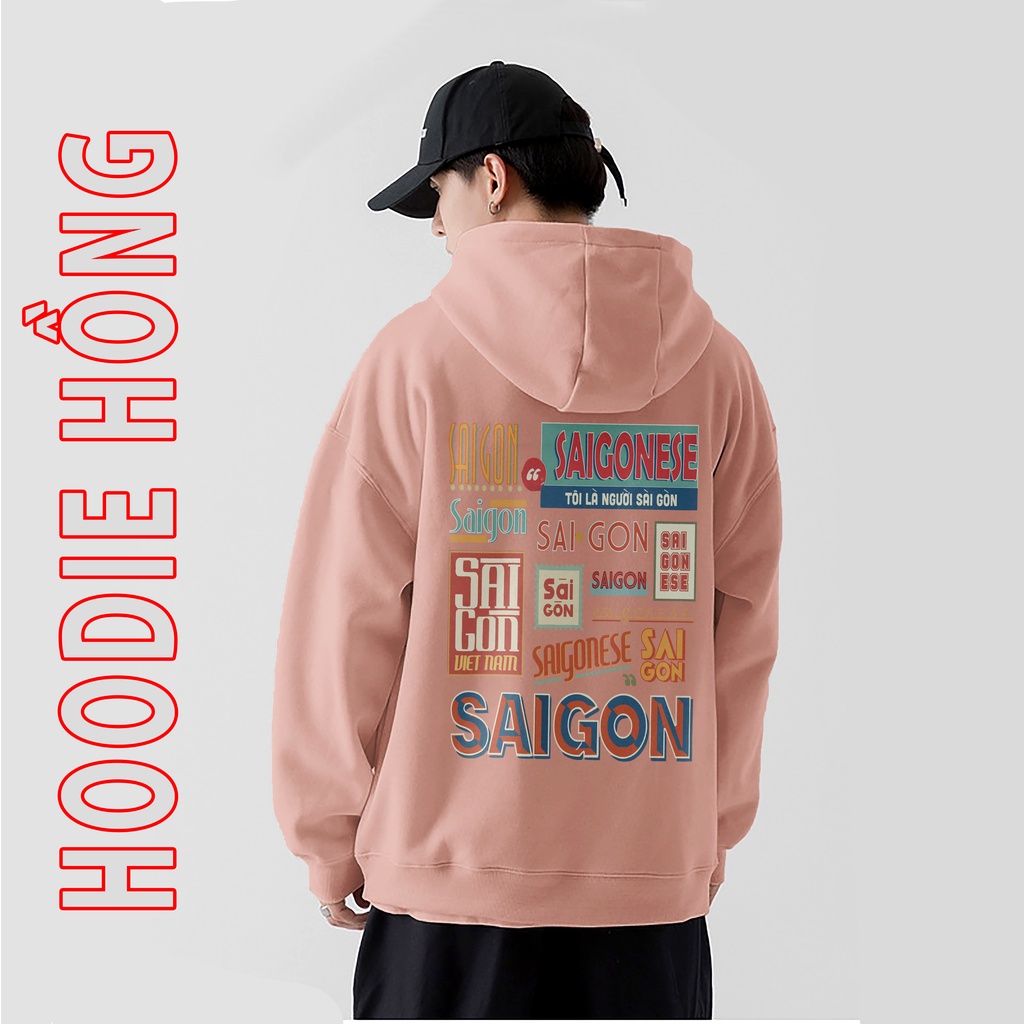 Áo hoodie nam nữ - áo mũ hoodie nỉ thu đông phong cách ulzzang nhiều màu chất nỉ bông dày đẹp HD8