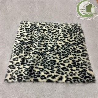 Thảm lông xù da báo 1,6m x 2m