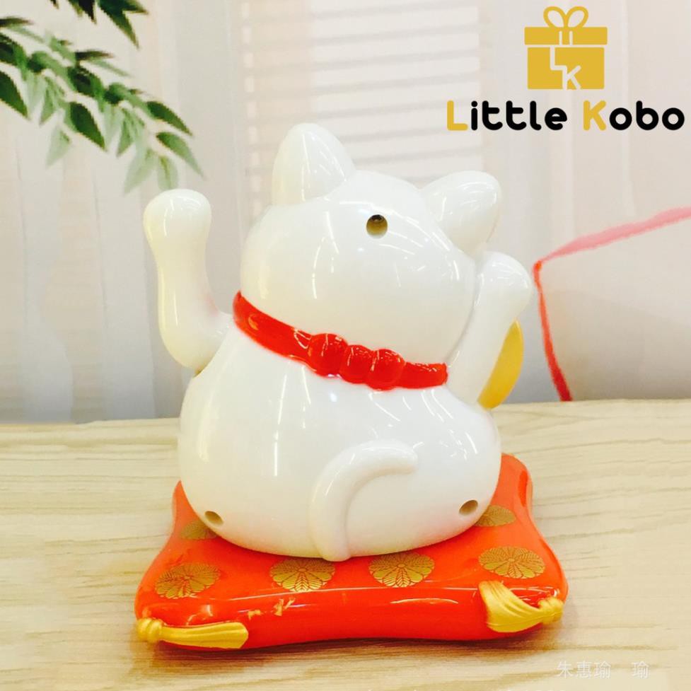 Mèo thần tài vẫy Tay năng lượng mặt trời không dùng pin, may mắn tài lộc, tránh ma quỷ. | BigBuy360 - bigbuy360.vn