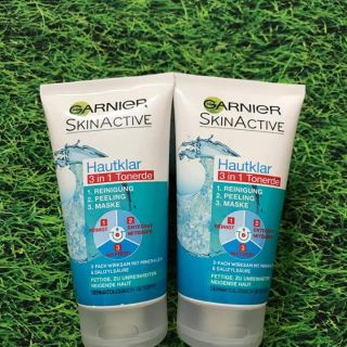 Sữa rửa mặt garnier 3 trong 1