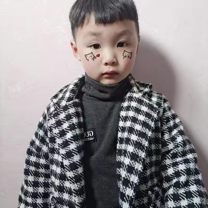 Áo dạ dáng dài cho bé trai, áo khoác cho bé kiểu dáng hàn quốc