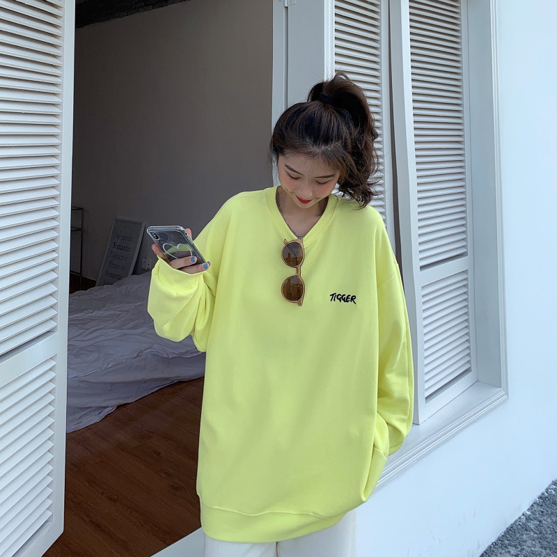 NRVP Áo Hoodie Dáng Rộng Thời Trang Cho Nữ 2020