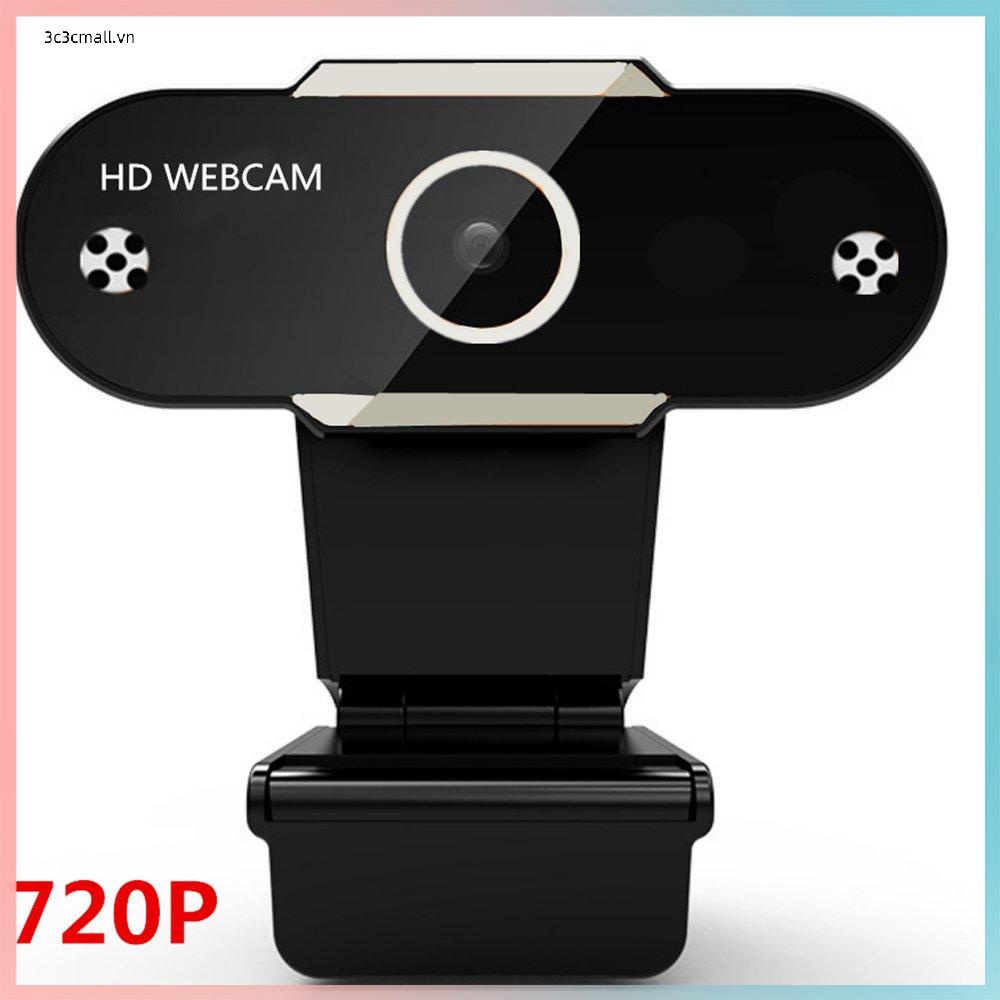 Webcam Camera 720p Kèm Micro Dùng Để Phát Sóng Trực Tiếp / Phát Trực Tuyến / Phát Trực Tiếp