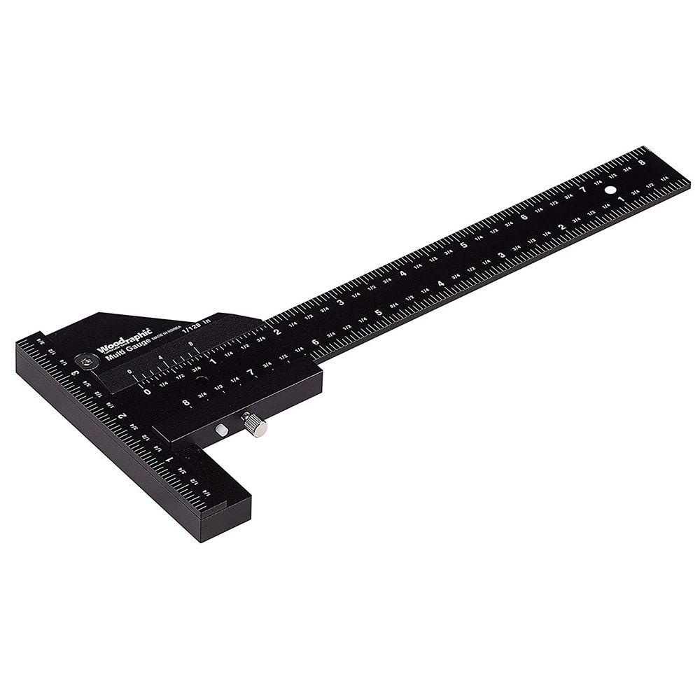 WONDER Woodworking Sliding Gauge High Precision T-Square Aluminum Alloy T Ruler
