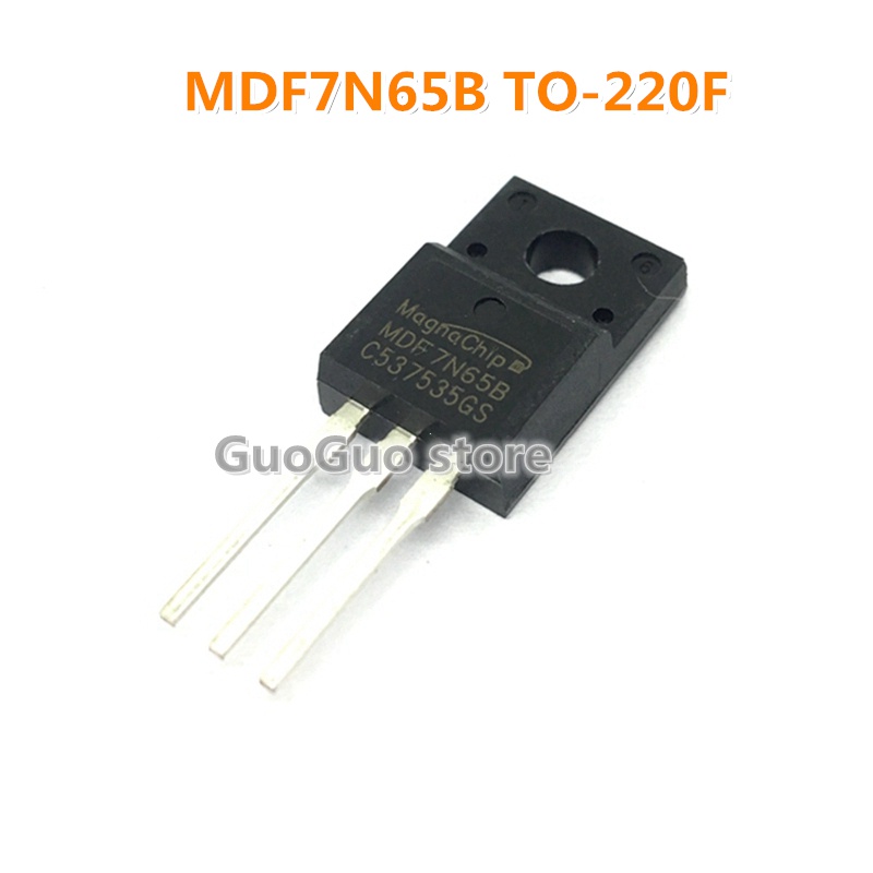 MDF7N65 TO-220F 10 chiếc MDF7N65B 7N65B 7N65 TO220 7A / 650V LCD công suất MOSFET bóng bán dẫn pxa