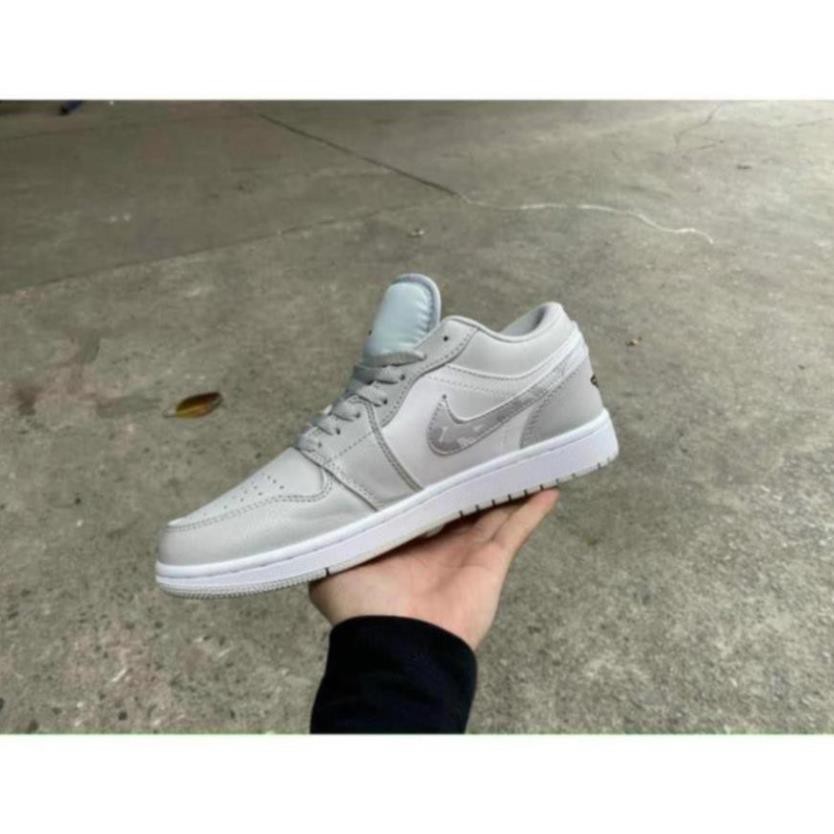 Giày thể thao Air Jordan 1 Low White Camo cổ thấp ảnh thật 100% | BigBuy360 - bigbuy360.vn