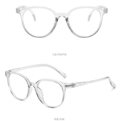 Mắt kính gọng vuông thời trang Hàn Quốc cho nữ 0°-450°