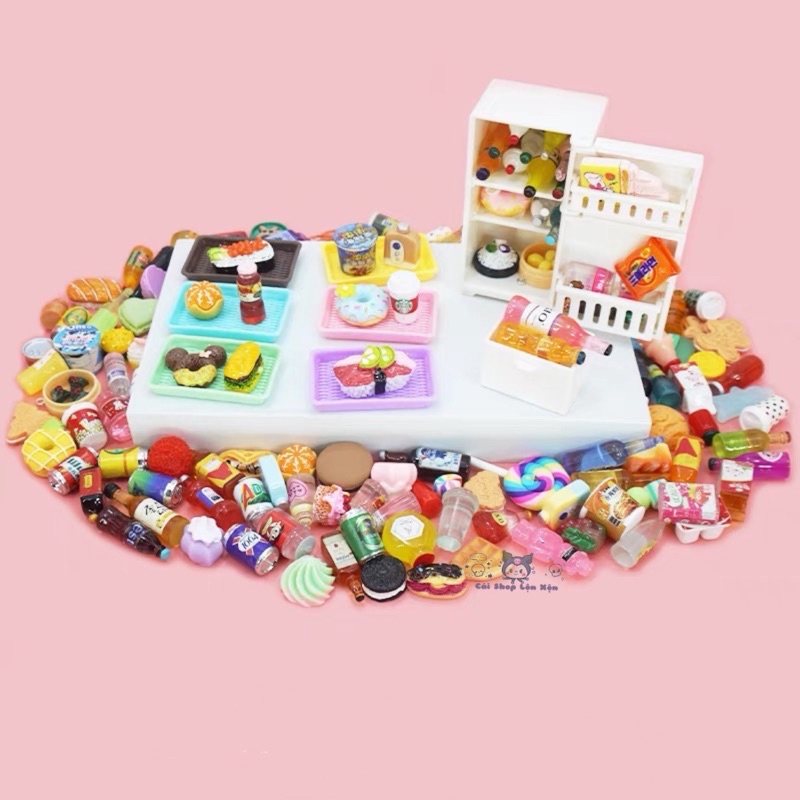 Blind Packs Mô Hình Đồ Ăn Mini