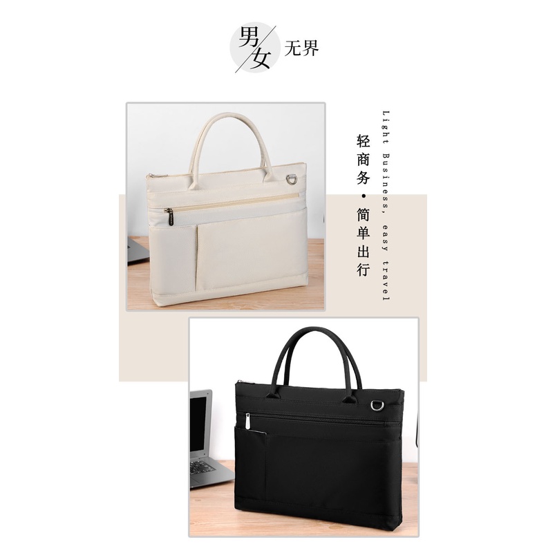 Túi Đựng Laptop Màu Sắc Đơn Giản Chống Thấm Nước Tiện Dụng