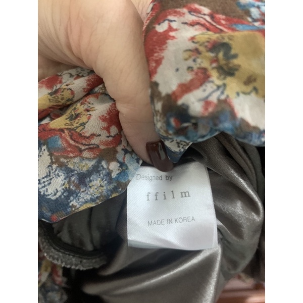 Đầm voan hoa Hàn Quốc