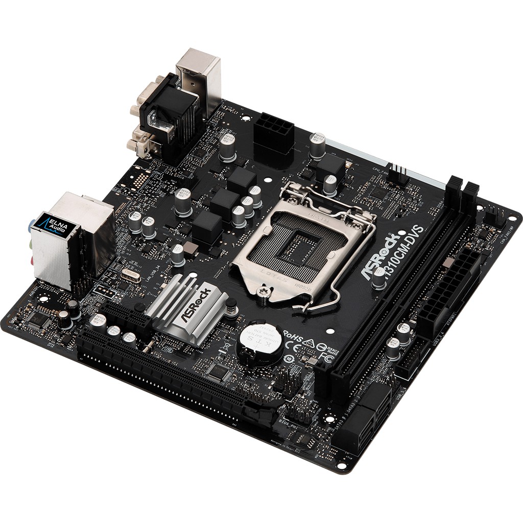 [Mã ELMS4 giảm 7% đơn 500K] [Mã ELMS4 giảm 7% đơn 500K] Mainboard Asrock H310CM-DVS - | BigBuy360 - bigbuy360.vn