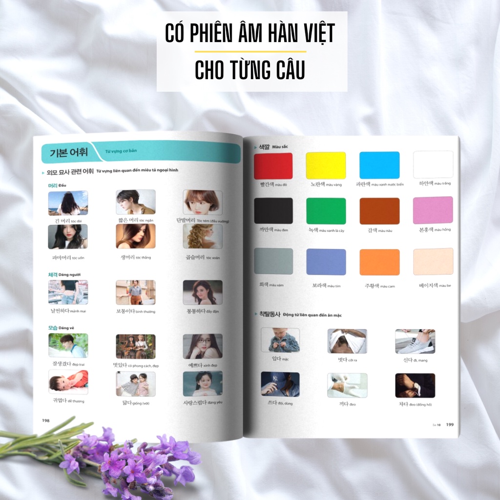 Sách - Tiếng Hàn Tổng Hợp Dành Cho Người Việt Nam Trình Độ Sơ Cấp Tập 2 - Bản Màu - Bizbooks Tặng Sổ Tay và Bookmark