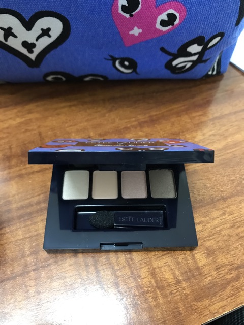 Hộp phấn mắt size mini estee lauder 4 màu mắt mẫu mới Thu 2018