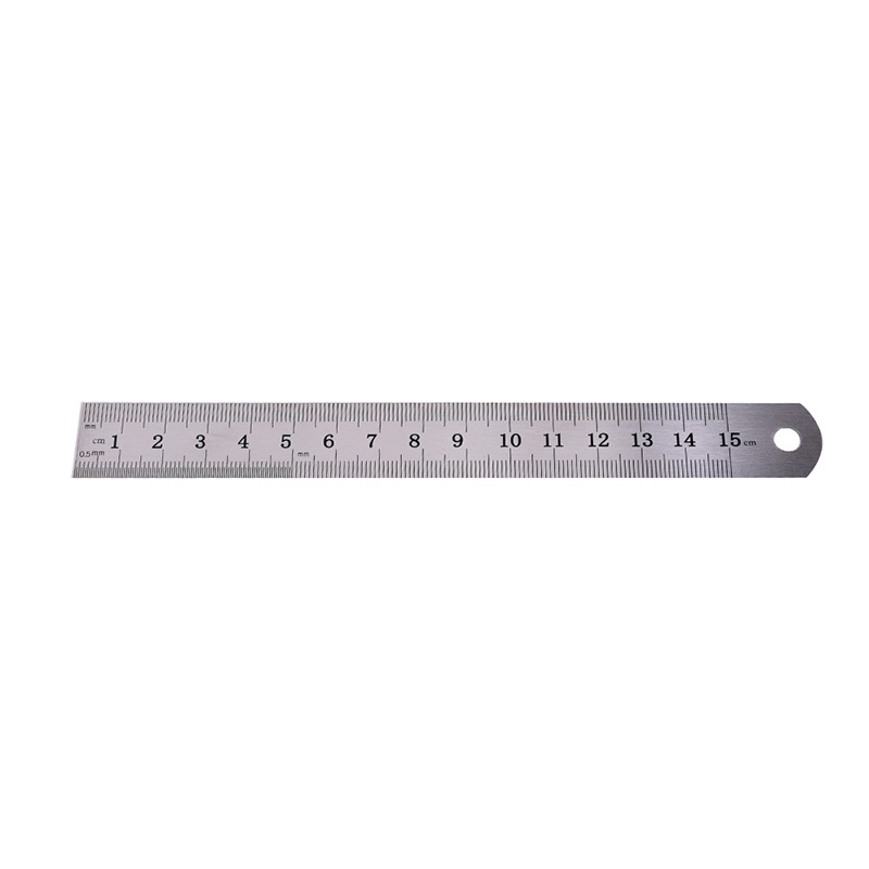 Thước Đo Hai Mặt Bằng Kim Loại 1 15cm