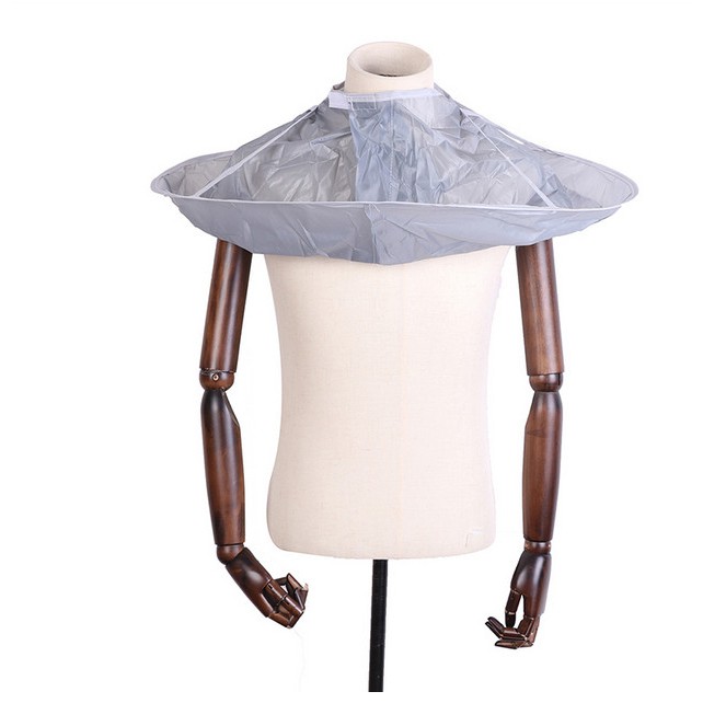[Hàng mới về] Áo choàng hỗ trợ cắt tóc DIY kiểu cây dù chuyên dụng dành cho salon