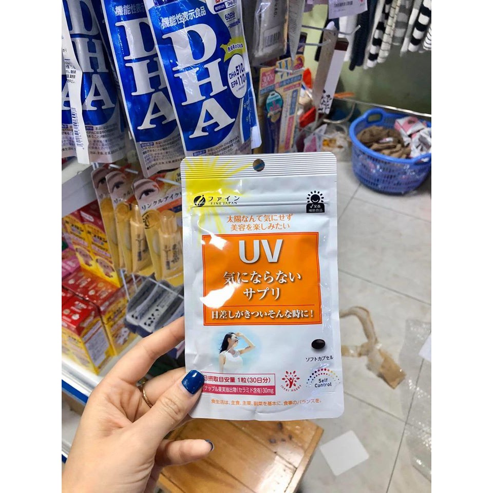 [Gói 30 Viên] Viên Uống Chống Nắng UV Fine của Nhật Bản | BigBuy360 - bigbuy360.vn