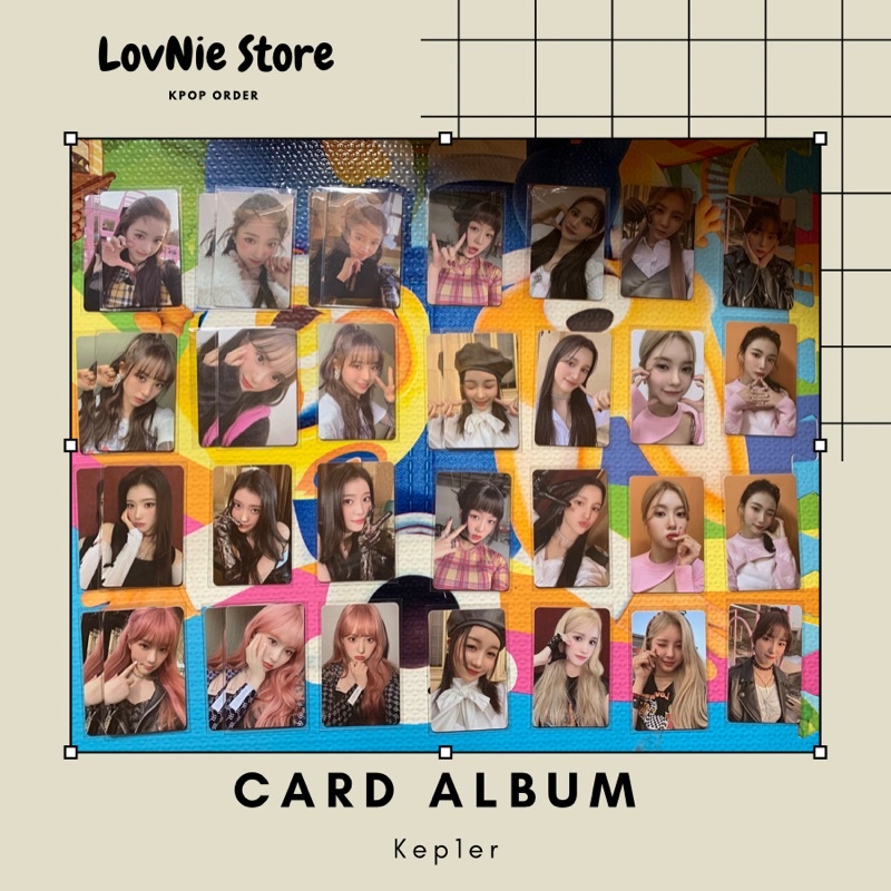 Card ảnh album First Impact nhóm nhạc Kep1er ngẫu nhiên đồng giá 59kkk