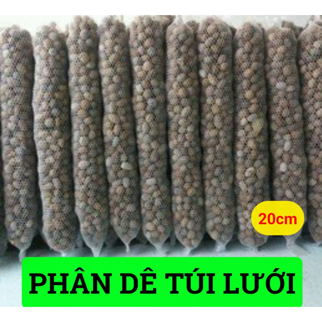 Phân Dê Túi Lưới Cho Lan Đã Xử Lý 10cm - 16cm - 20cm