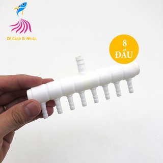 Ống chia dây sủi khí Oxy 8 đầu cho hồ cá cảnh