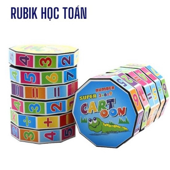 Rubik Toán Học Giúp Bé Làm Quen Với Con Số Và Phép Tính Bằng Nhựa Cao Cấp – Rubik Học Toán Phát Triển Trí Não (1174RBS)