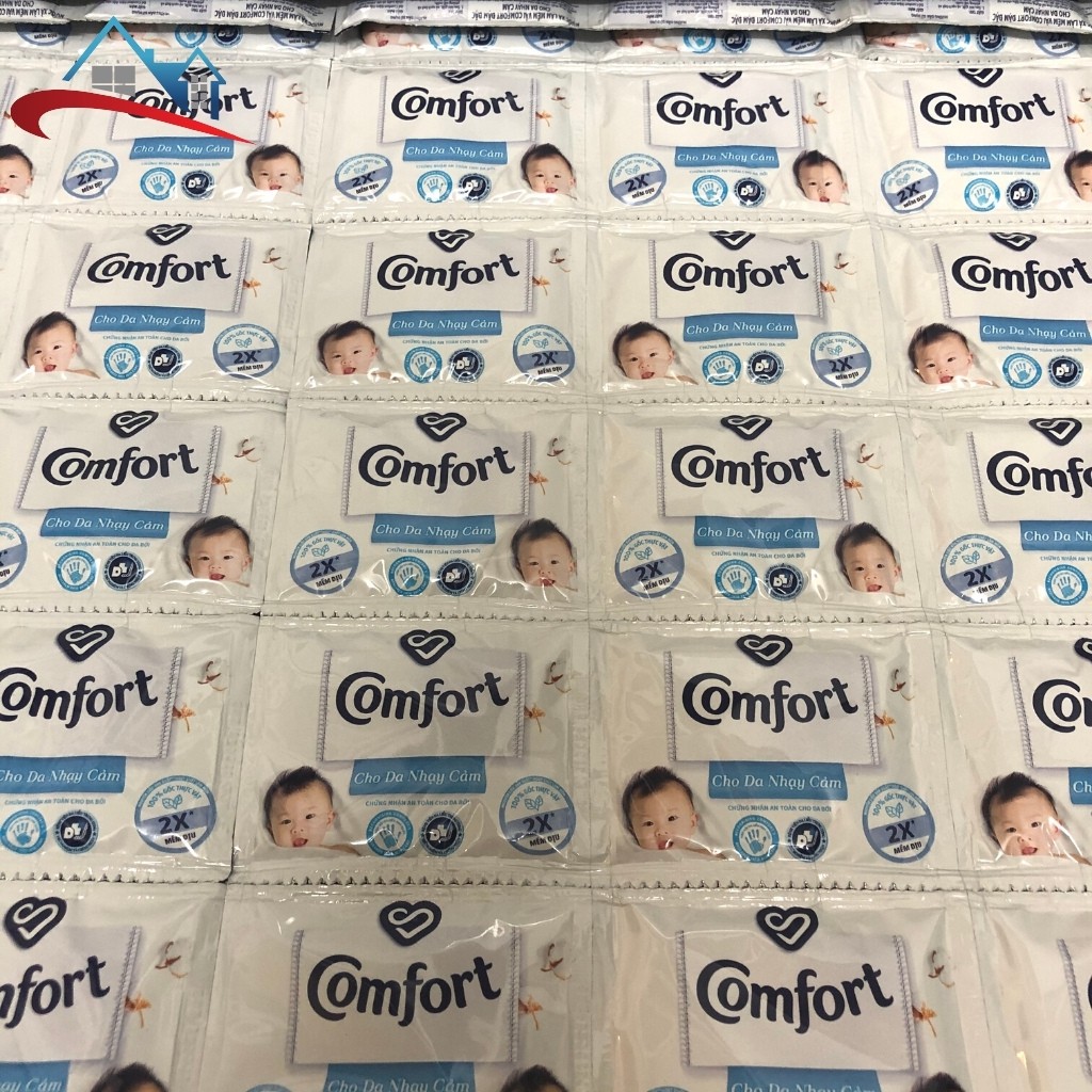 Set 10 gói Nước xả COMFORT chính hãng UNILEVER siêu rẻ, lưu hương lâu, siêu mềm vải, tiện lợi