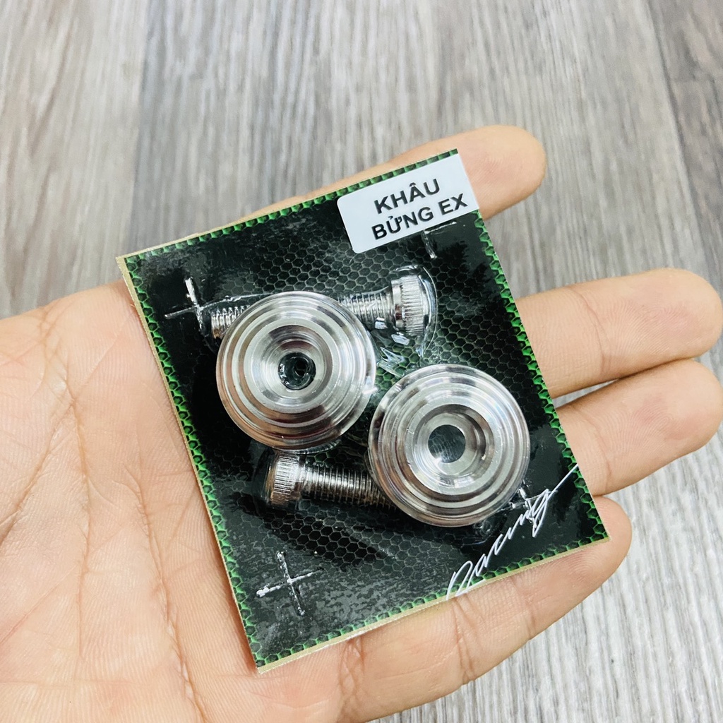 Khâu bửng, khâu nắp che sên mang cá lắp Ex 135, Exciter 2010 mẫu nhỏ các đời chất liệu inox 304