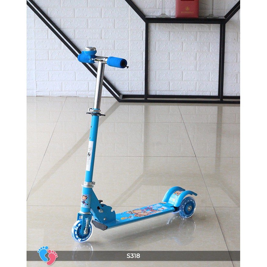 Xe trượt Scooter 3 bánh cho bé Broller BABY PLAZA S318