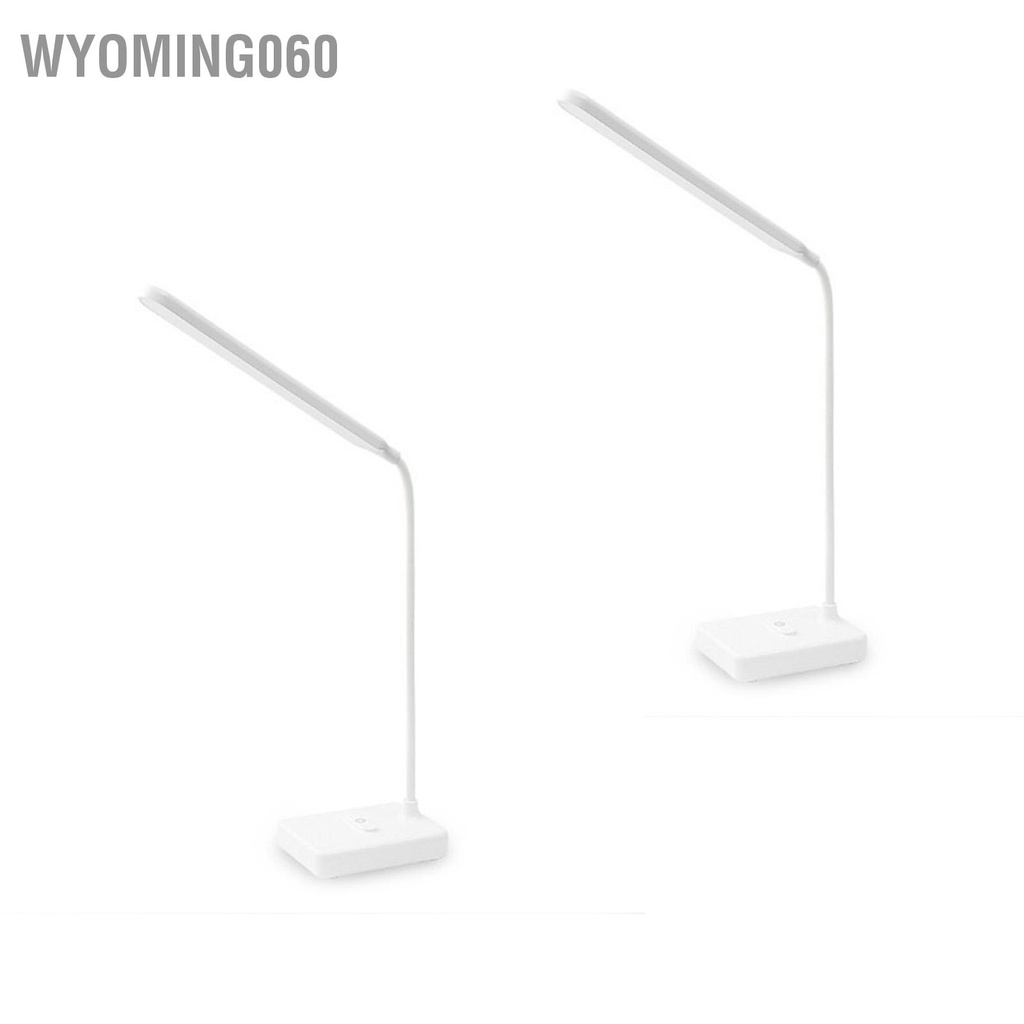 [Hàng Sẵn] Đèn LED để bàn Đa chức năng Bảo vệ mắt đọc sách di động cho phòng ngủ tại nhà văn【Wyoming060】